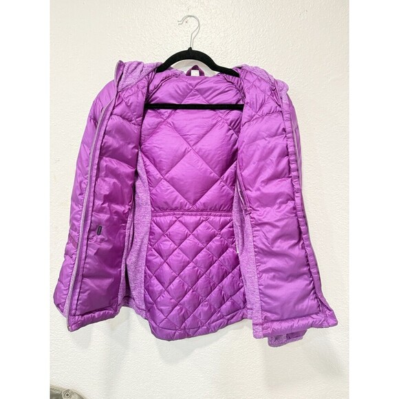 Lululemon Down for a Run Jacket Hooded Goose Down Purple Violet Size 2 - Picture 3 of 9